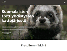 Tablet Screenshot of frettiliitto.fi